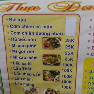 Thực đơn- Quán Ăn Bình An - Cơm & Lẩu Chay