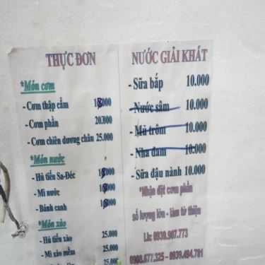 Tổng hợp- Quán Ăn Quán Chay Bình Dân - Bùi Thị Xuân