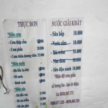 Tổng hợp- Quán Ăn Quán Chay Bình Dân - Bùi Thị Xuân