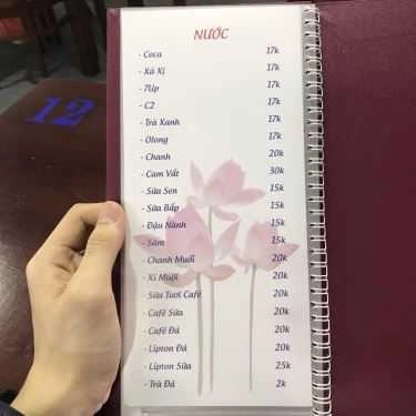 Thực đơn- Quán Ăn Quán Chay Liên Hoa