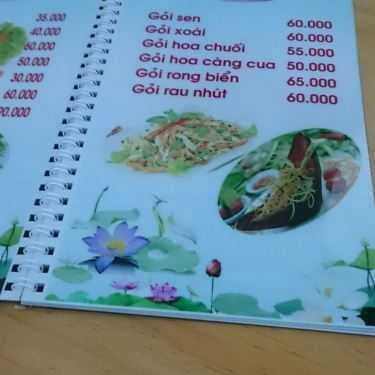 Thực đơn- Quán Ăn Quán Chay Nghĩa Trúc