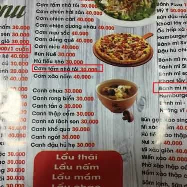 Thực đơn- Quán Ăn Nhà Hàng Thuần Chay Nhà Tôi (Vegan)