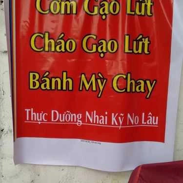 Thực đơn- Quán Ăn Quán Chay Nhai Kỹ No Lâu