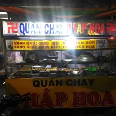 Thực đơn- Quán Ăn Quán Chay Pháp Hoa - Bông Sao