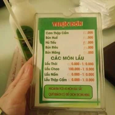 Thực đơn- Quán Ăn Quán Chay Thiên Kim