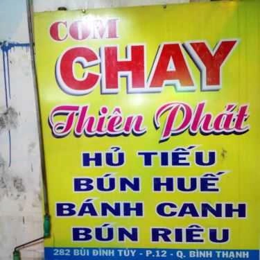 Thực đơn- Quán Ăn Quán Chay Thiên Phát