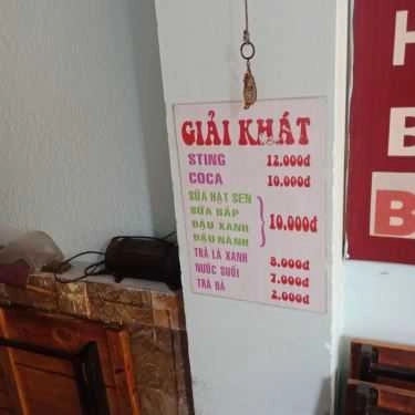 Thực đơn- Quán Ăn Quán Chay Thiện Tâm - Hoàng Sa