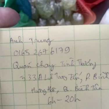 Tổng hợp- Quán Ăn Quán Cơm Chay Tình Thương - Lê Trọng Tấn