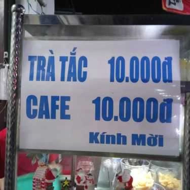 Thực đơn- Ăn vặt Quán Chè Hẻm 194
