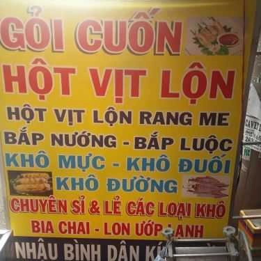 Thực đơn- Ăn vặt Chị Bích - Hột Vịt Lộn, Gỏi Cuốn & Bắp Nướng