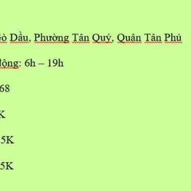Tổng hợp- Quán Ăn Quán Cơm Chay 122