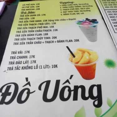 Thực đơn- Cafe Quán Cũ - Trà Sữa & Ăn Vặt