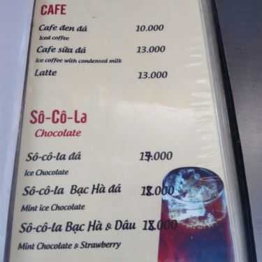 Thực đơn- Cafe Drinks On The Go