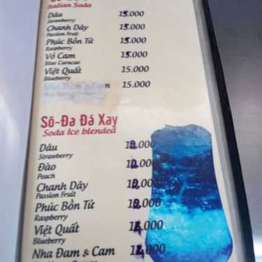 Thực đơn- Cafe Drinks On The Go