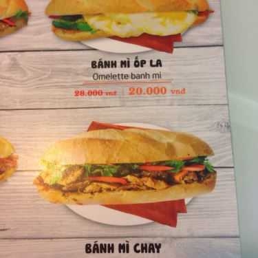 Thực đơn- Great - Bánh Mì & Cafe - Lê Thị Riêng