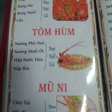 Thực đơn- Quán Nhậu Quán Hải Sản Cần Giờ