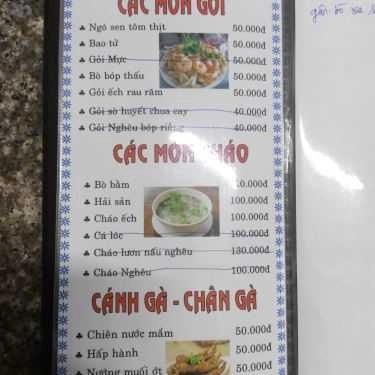 Thực đơn- Quán Nhậu Hai Thông - Lẩu Bò, Gà & Các Món Nhậu Bình Dân