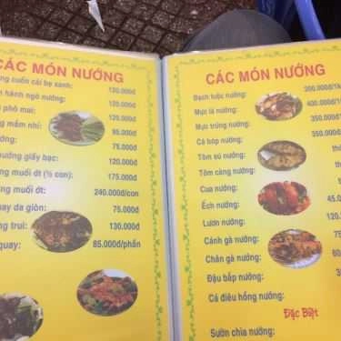 Thực đơn- Ăn vặt Quán Huệ - Bạch Tuộc Nướng