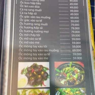 Thực đơn- Quán Nhậu Quán Lẩu Hai Út
