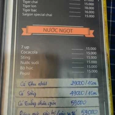 Thực đơn- Quán Nhậu Quán Lẩu Hai Út