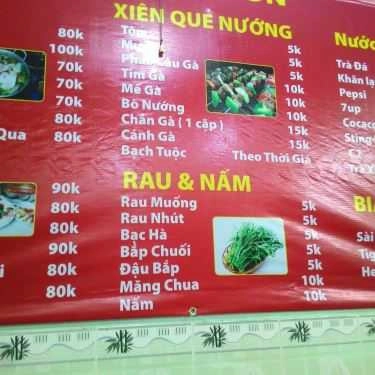 Thực đơn- Ăn vặt Quán Lẩu & Que 5k - Kẻ Băng Giá