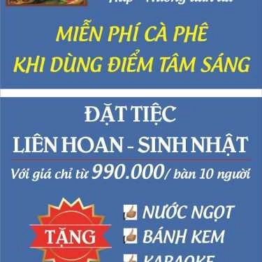 Tổng hợp- Cafe Quán Mộc - Điểm Tâm Phố Nướng