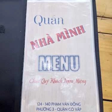 Thực đơn- Quán Nhậu Quán Nhà Mình 123 - Lẩu & Nướng