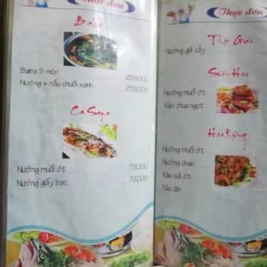 Thực đơn- Quán Nhậu 396 - Vựa Hải Sản Phan Thiết
