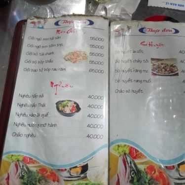 Thực đơn- Quán Nhậu 396 - Vựa Hải Sản Phan Thiết