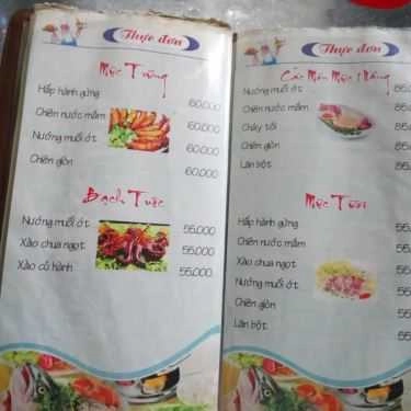 Thực đơn- Quán Nhậu 396 - Vựa Hải Sản Phan Thiết