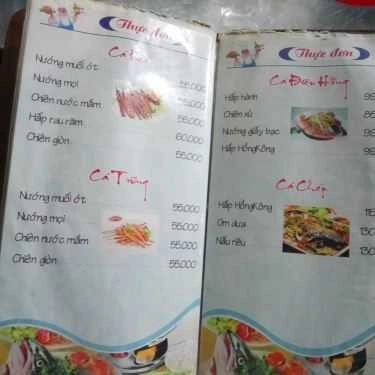 Thực đơn- Quán Nhậu 396 - Vựa Hải Sản Phan Thiết
