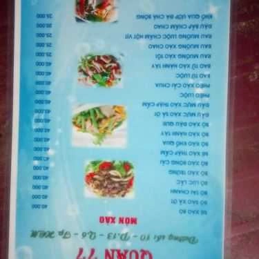 Tổng hợp- Quán Nhậu Bình Dân 77
