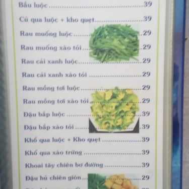 Thực đơn- Quán Nhậu Đức Tâm