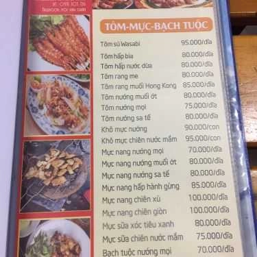 Thực đơn- Quán Nhậu Mộc Sinh - Lẩu Ếch & Lẩu Vịt