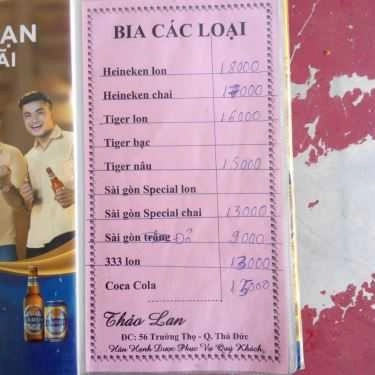 Tổng hợp- Thảo Lan 56 - Quán Nhậu Bình Dân