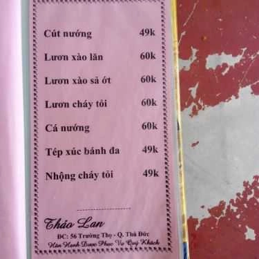 Tổng hợp- Thảo Lan 56 - Quán Nhậu Bình Dân