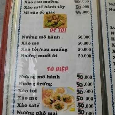 Thực đơn- Quán Nhậu Quán Ốc 126 - Đường Số 9