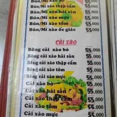 Thực đơn- Quán Nhậu Quán Ốc 126 - Đường Số 9