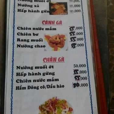Thực đơn- Quán Nhậu Quán Ốc 126 - Đường Số 9
