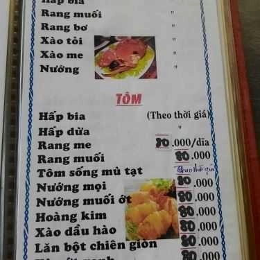 Thực đơn- Quán Nhậu Quán Ốc 126 - Đường Số 9