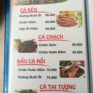 Thực đơn- Quán Nhậu Quán Ốc Ba Đô