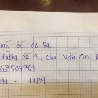 Tổng hợp- Ăn vặt Cô Ba - Ốc, Chân Gà Nướng & Hải Sản