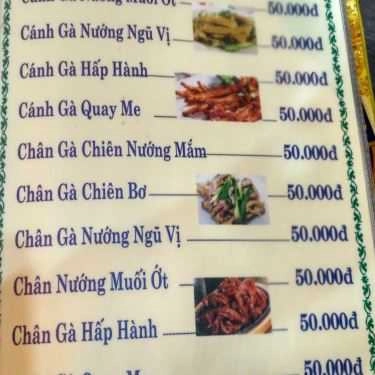 Thực đơn- Quán Nhậu Quán Ốc Năm Nghêu