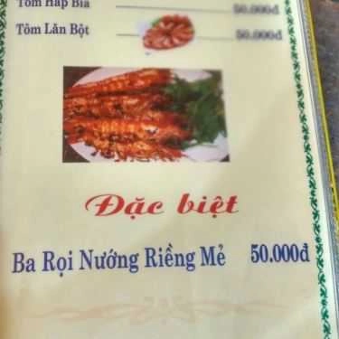 Thực đơn- Quán Nhậu Quán Ốc Năm Nghêu