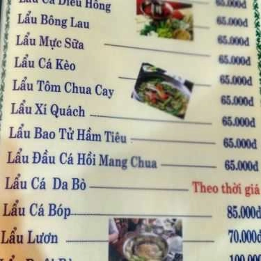 Thực đơn- Quán Nhậu Quán Ốc Năm Nghêu