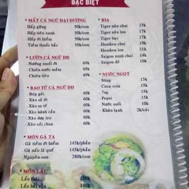Thực đơn- Quán Nhậu Quán Ốc Quế