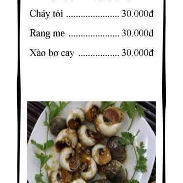 Thực đơn- Ăn vặt Quán Ốc Sumo