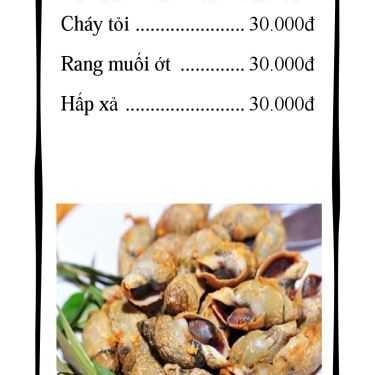 Thực đơn- Ăn vặt Quán Ốc Sumo