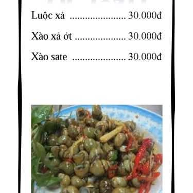 Thực đơn- Ăn vặt Quán Ốc Sumo