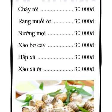 Thực đơn- Ăn vặt Quán Ốc Sumo